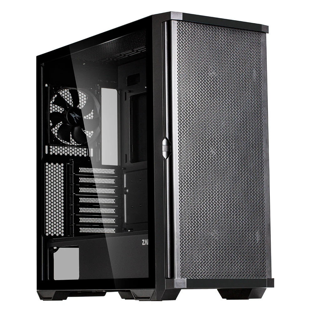 Корпус MidiTower Zalman Z10 (ATX, black, window, 2xUSB3.0, 1xUSB 3.1 Type-C, 3x140mm, 1x120mm) (Zalman Z10)