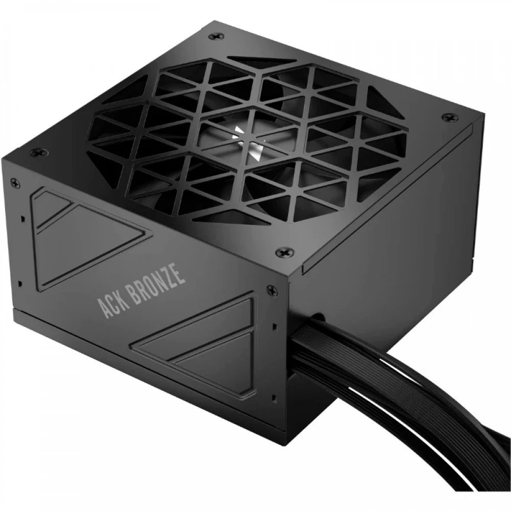 Блок питания, 1STPLAYER, ACK Bronze 750W, HA-750W-AA2-BK, 750W, ATX, 80 PLUS® Bronze, 20+4 pin, 4+4pin, 2*Sata, 2*Molex, 1*PCI-E 6+2 pin, 1*PCI-E 12+4 pin, Вентилятор 14см, 145х150х86мм, Черный