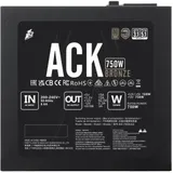 Блок питания, 1STPLAYER, ACK Bronze 750W, HA-750W-AA2-BK, 750W, ATX, 80 PLUS® Bronze, 20+4 pin, 4+4pin, 2*Sata, 2*Molex, 1*PCI-E 6+2 pin, 1*PCI-E 12+4 pin, Вентилятор 14см, 145х150х86мм, Черный