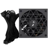 Блок питания, 1STPLAYER, ACK Bronze 850W, HA-850W-AA2-BK, 850W, ATX, 80 PLUS® Bronze, 20+4 pin, 4+4pin, 2*Sata, 2*Molex, 1*PCI-E 6+2 pin, 1*PCI-E 12+4 pin, Вентилятор 14см, 145х150х86мм, Черный