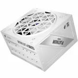 Блок питания, 1STPLAYER, NGDP HA-1000BA3-WH, 80 PLUS PLATINUM, 1 24 (20+4), 2 EPS12V, 1 12VHPWR, 4 8 (6+2), 12 SATA, 4 Molex, 1000W, 50-60 Гц, ATX3.0, Platinum, APFC, 140*150*86MM, Белый