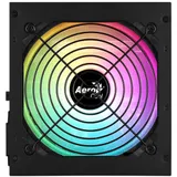 Блок питания, Aerocool, KCAS PLUS GOLD 650W RGB, 650W, ATX, Gold, APFC, 20+4pin, 2*4+4pin, 6*Sata, 3*Molex, 2*PCI-E 6+2pin, Вентилятор 12 см, Кабель питания, Чёрный