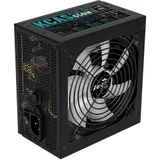Блок питания, Aerocool, KCAS PLUS GOLD 650W RGB, 650W, ATX, Gold, APFC, 20+4pin, 2*4+4pin, 6*Sata, 3*Molex, 2*PCI-E 6+2pin, Вентилятор 12 см, Кабель питания, Чёрный