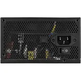 Блок питания, Aerocool, KCAS PLUS GOLD 650W RGB, 650W, ATX, Gold, APFC, 20+4pin, 2*4+4pin, 6*Sata, 3*Molex, 2*PCI-E 6+2pin, Вентилятор 12 см, Кабель питания, Чёрный