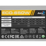 Блок питания ATX 650W Huntkey ECO650, Plus, 20+4/24+4/24+4+8/24+8+8, 12cm, 2x6+2p PCI-E