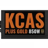 Блок питания Aerocool ATX 850W KCAS PLUS GOLD 850W ARGB 80+ gold 24+2x(4+4) pin APFC 120mm fan color LED 8xSATA RTL