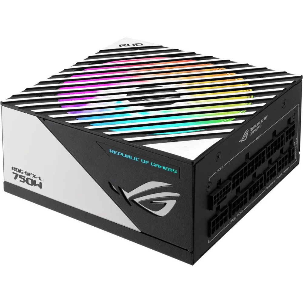 Блок питания ASUS ROG-LOKI-750P-SFX-L-GAMING, 750W, full modular PSU, ARGB-Illuminated Fan, 80 PLUS Platinum