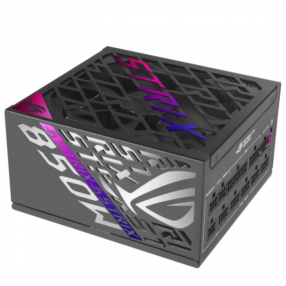 Блок питания ASUS 850W, ROG Strix 850W Platinum, Full Modular, 80+ PLATINUM, ROG-STRIX-850P-GAMING