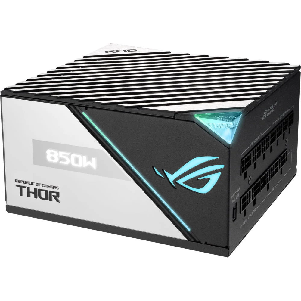 Блок питания ASUS ROG-THOR-850P2-GAMING, 850W/ATX12V/13.5cm/EU/80+Platinum, Full modular, ROG-THOR-850P2
