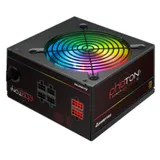 Блок питания Chieftec CTG-750C-RGB ATX 2.3, 750W, >85 efficiency, Active PFC, RGB Rainbow 120mm fan, Cable Management, Retail{8} (075925)