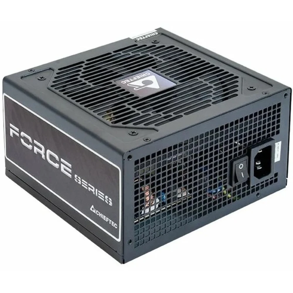 Chieftec PSU CPS-650S 650W FORCE ATX2.3 APFC 85+ 240V RTL 12cm Fan Active PFC 20+8+4p 24+8p 24+8p 6xSATA 3xMolex+FDD Efficiency >80%