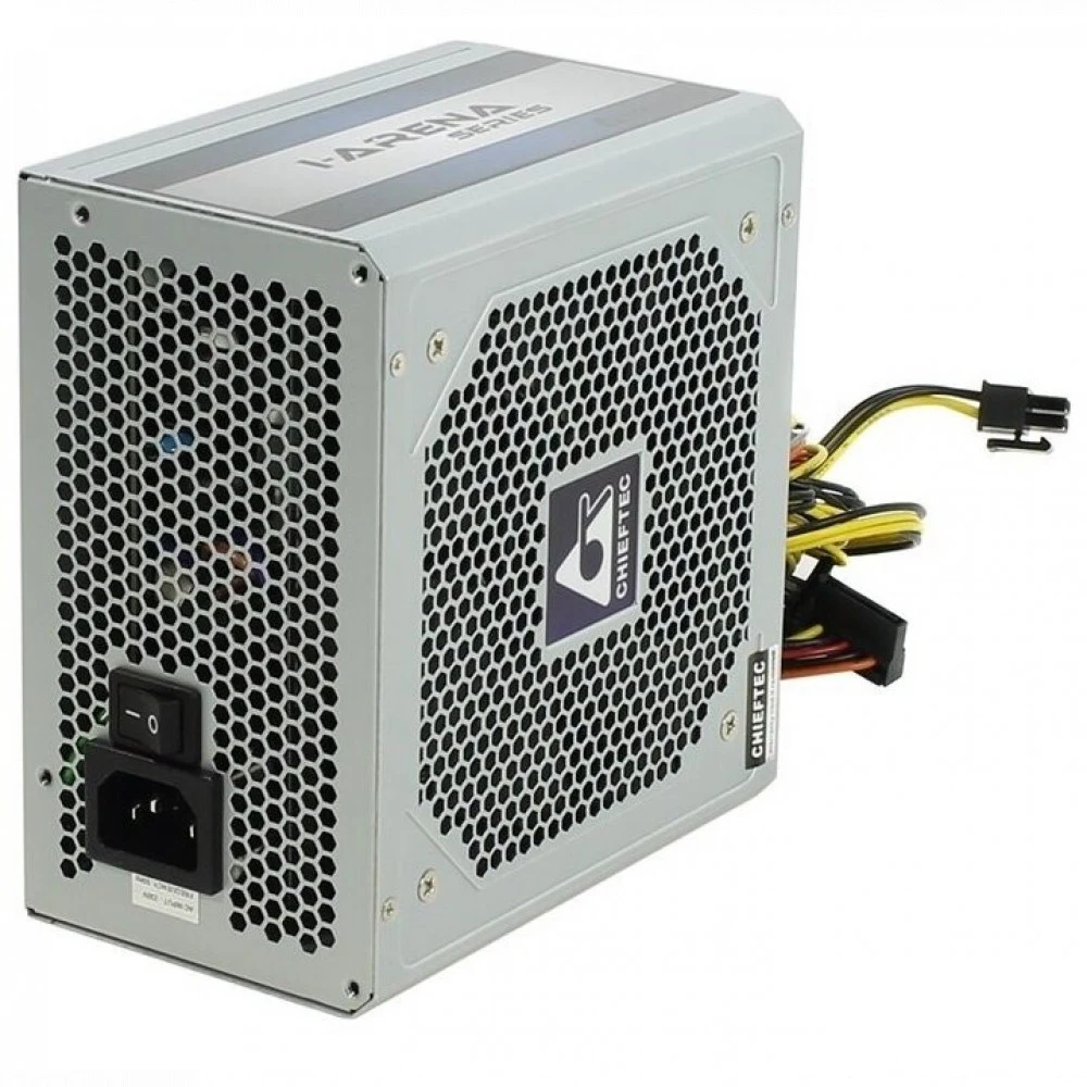 Блок питания Chieftec iARENA GPC-700S <700W, (20+4+4+4) pin, 2x(6+2) pin, 6xSATA, 2xMolex, FDD, 12 см, Active PFC, ATX>