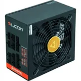 Блок питания Chieftec Silicon SLC-850C (ATX 2.3, 850W, 80 PLUS BRONZE, Active PFC, 140mm fan, Full Cable Management) Retail