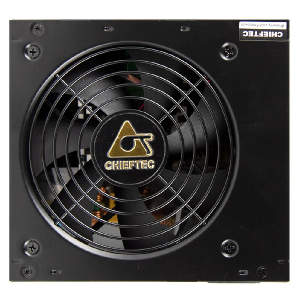 Блок питания, Chieftec, Task TPS-600S, 600W, ATX, APFC, Bronze, non-Modular, 20+4pin, 4+4pin, 5*Sata, 3*Molex, 2*PCI-E 6+2-pin, Вентилятор 12см, Черный