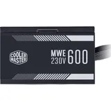 Блок питания 600W Power Supply Cooler Master MWE, ATX, 120mm, 6xSATA, 4xPCI-E(6+2), APFC, 80+ (MPE-6001-ACABW-EU)