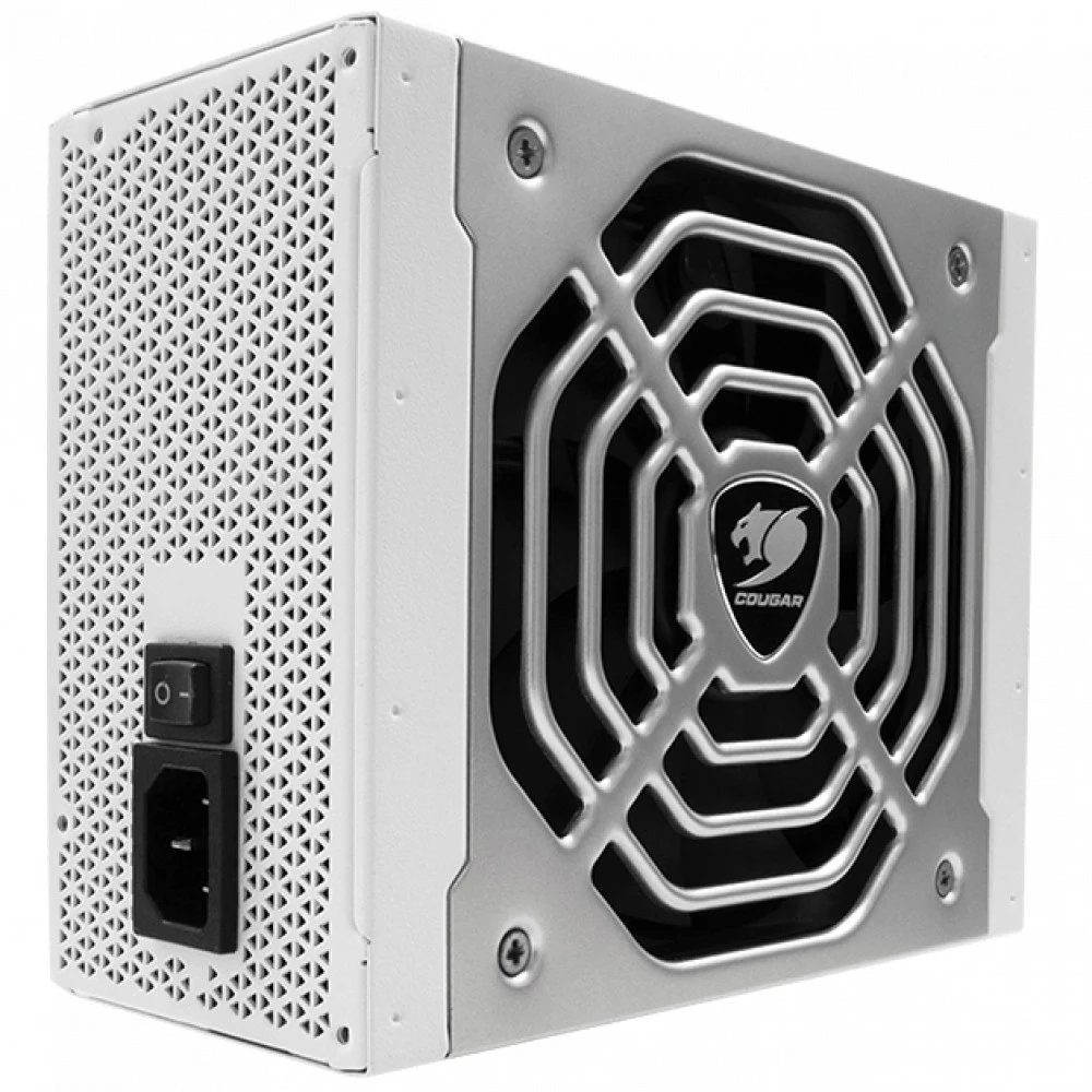 Блок питания, Cougar, Polar X2 1050, 1050W, ATX 3.0, APFC, Platinum, 20+4 pin, 2*4+4pin, 8pin, 12*Sata, 4*Molex, 7*PCI-E 6+2 pin, 1*(16Pin)12VHPWRl, Вентилятор 13.5 см, Модульный, Кабель питания, Бе