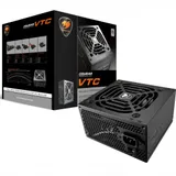 Блок питания ATX 600W Cougar VTC600, 12sm fan, 20+4/24+4/24+8, 6SATA, 2molex, 2x6+2p PCI-E
