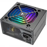 Блок питания, Cougar, XTC ARGB 550, 550W, ATX, APFC, 20+4pin, 4+4pin, 6*Sata, 2*Molex, 2*PCI-E 6+2pin, Вентилятор 12см ARGB, Кабель питания, Чёрный