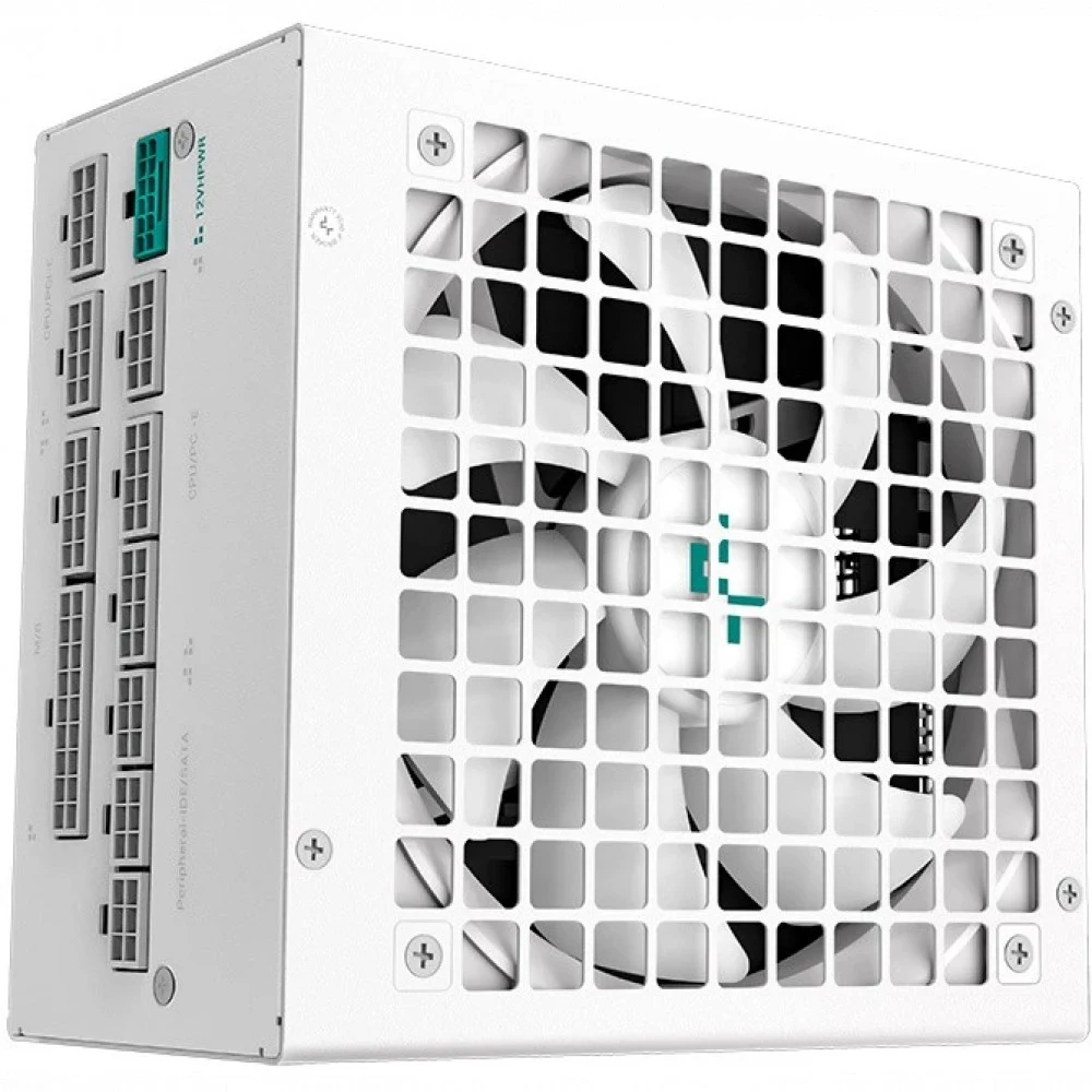 Блок питания 1000W Deepcool PX1000G WH V2 (ATX, 20+4 pin, 135mm fan, PCI-E 6+2Px3 16 pin (12VHPWR), 8xSATA) (R-PXA00G-FC0W-EU-V2) (RTL)
