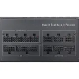 Блок питания Formula ATX 1000W VL-1000G5 MOD Gen5 80+ gold 24pin APFC 140mm fan lt.blue LED 9xSATA Cab Manag RTL