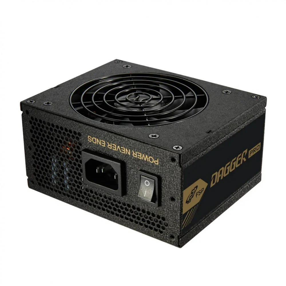 БП FSP DAGGER PRO 850W, SDA2-850, 850W, 80 PLUS Gold, Full Modular, compliant with SFX12V V3.3, PCIe 5.0,Black,Retail