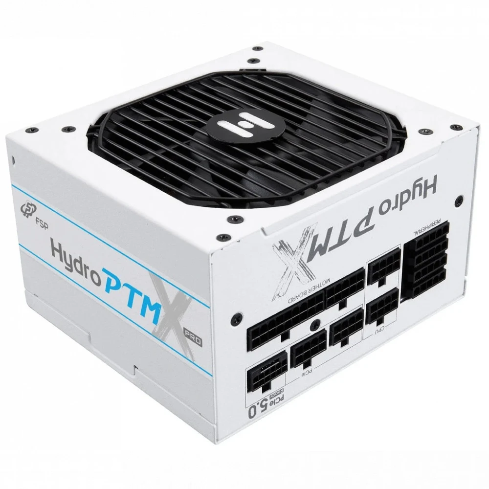 Блок питания FSP Hydro PTM X PRO HPT3-1200M White, 1200W, Modular, Active PFC, 80+ PLATINUM, ATX3.0 HPT3-1200M White