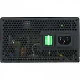 Блок питания, Gamemax, GM 500G, 211904000001, 500W, ATX, 90+ Gold, APFC, 20+4 pin, 4+4pin, 5*Sata, 3*Molex, 1*PCI-E 6+2 pin, Вентилятор 12см, Кабель питания, Чёрный