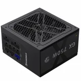 Блок питания, Gamemax, GX 750GF, 2132-0750B0022, 750W, ATX, ATX, Вентилятор 14см, 20+4 pin, 4*PCI-E 6+2 pin, 6*SATA, 3*Molex, 16*4+4 pin, 140*150*86mm мм, Черный