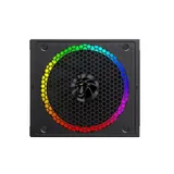 Блок питания, Gamemax, RGB 1050G, 2109-1050B0049, 1050W, Gold, ATX3.1, APFC, 20+4 pin, 2*4+4pin, 10*Sata, 3*Molex, 4*PCI-E 6+2 pin, 1*PCI-E 12+4pin, Modular, Вентилятор 14см, 165*150*86 см, Черный
