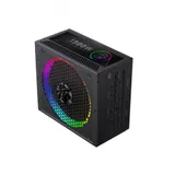 Блок питания, Gamemax, RGB PRO 1300P, 2110-1300B0028, 1300W, Platinum, ATX3.1, APFC, 20+4 pin, 2*4+4pin, 10*Sata, 3*Molex, 4*PCI-E 6+2 pin, 1*PCI-E 12+4pin, Modular, Вентилятор 14см, 165*150*86 см,