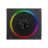 Блок питания, Gamemax, RGB PRO 850G, 2141-0850B0019, 850W, Gold, ATX3.1, APFC, 20+4 pin, 2*4+4pin, 8*Sata, 3*Molex, 3*PCI-E 6+2 pin, 1*PCI-E 12+4pin, Modular, Вентилятор 14см, 165*150*86 см, Черный