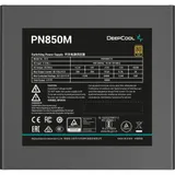 Блок питания, GamerStorml, PN850М R-PN850M-FC0B-WGEU, 850W, ATX 3.0, Gold, APFC, 20+4 pin, 2*4+4pin, 8*Sata, 2*Molex, 3*PCI-E 6+2 pin, 1*(16Pin)12VHPWR, Модульный, Вентилятор 12см, Кабель питания, Ч