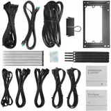 Блок питания, GamerStorm, PS1000P, 1000W, SFX12V V4.1 & ATX12V V3.1, Platinum, APFC, 20+4 pin, 2*4+4pin, 3*Sata, 2*Molex, 3*PCI-E 6+2 pin, 1*12V-2x6, Модульный, Вентилятор 12 см, Кабель питания, Чер