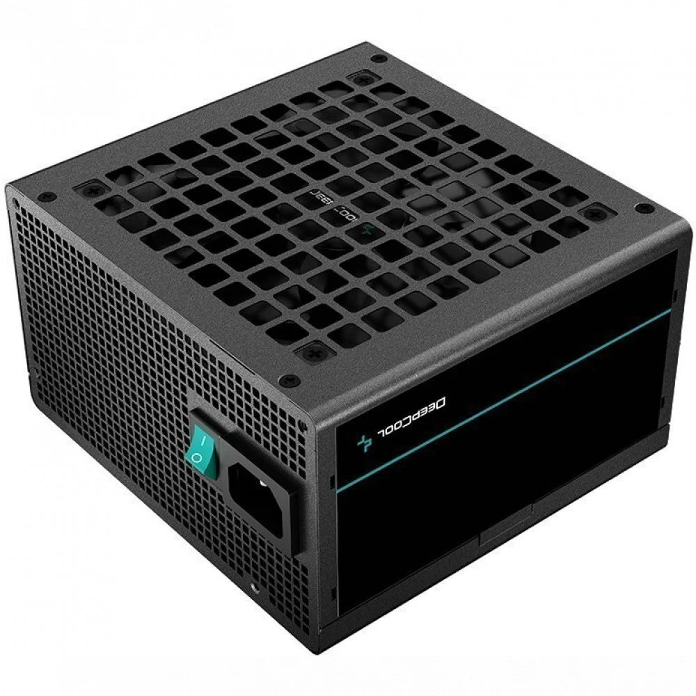 Блок питания, GamerStorm, PF650L R-PF650L-HE0B-WGEU, 650W, ATX, APFC, 20+4 pin, 2*4+4pin, 4*Sata, 2*Molex, 2*PCI-E 6+2 pin, Вентилятор 12см, Кабель питания, Чёрный