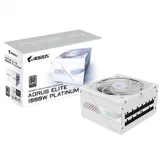 Блок питания, Gigabyte, AORUS ELITE P1000W 80+ Platinum Modular PCIe 5.0 GP-AE1000PM PG5 ICE (GP-AE1000PM PG5 ICE), 1000W, ATX, APFC, 20+4 pin, 2*4+4pin, 8*Sata, 4*Molex, 6*PCI-E 6+2 pin, 1*PCI-E 16