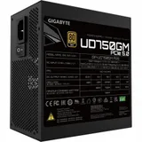 Блок питания Gigabyte ATX 750W GP-UD750GM PG5 80+ gold (20+4pin) APFC 120mm fan 8xSATA Cab Manag RTL