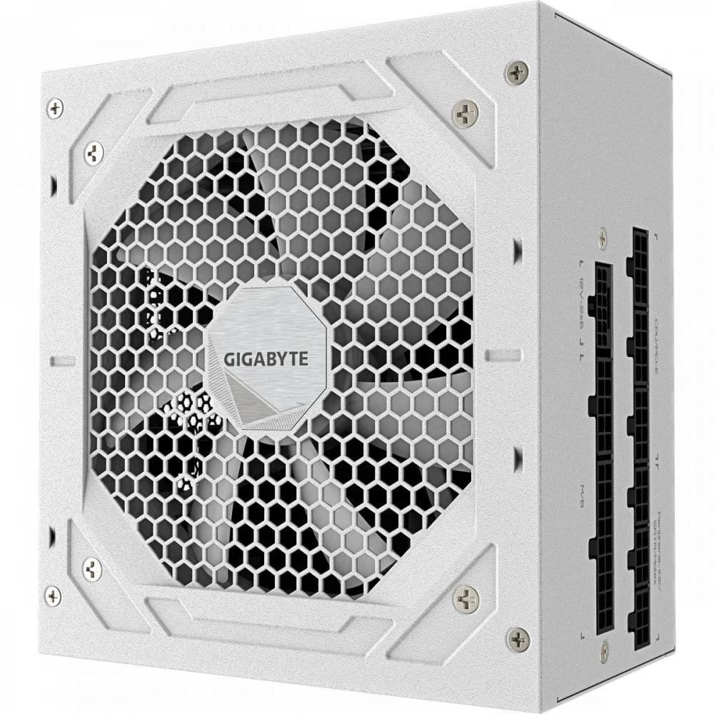 Блок питания ПК Gigabyte UD750GM PG5 ICE 750W, 80Plus, Gold, Полностью модульный, White colour