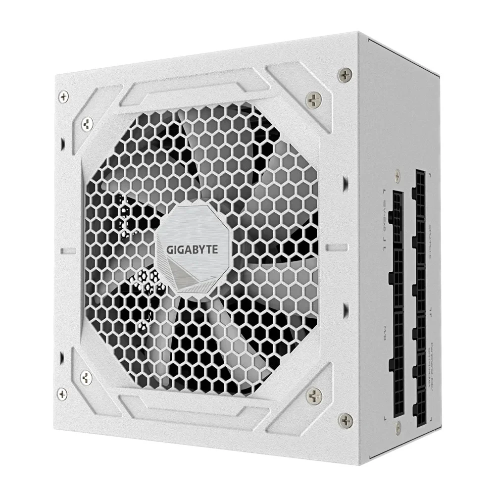Блок питания ПК Gigabyte UD850GM PG5 ICE 850W, 80Plus, Gold, Полностью модульный, White colour