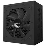 Блок питания, Gigabyte, GP-UD1000GM PG5, 1000W, ATX, 80 PLUS Gold, 20+4 pin, 2*4+4pin, 8*Sata, 3*Molex, FDD, 4*PCI-E 6+2 pin, 1*PCI-E 12+4 pin, Вентилятор 12 см, Чёрный