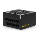 Блок питания/ HSPD, 1000W 80+ Gold (ATX, 2.52, Full modular, 1x24(20+4)pin mesh 550mm, 1xCPU*2 8(4+4)pin 650+150mm, 2xPCIe*2 8(6+2)pin 500+150mm, 2xSATA*3 450+150+150mm, 1xMOLEX4pin*3 450+150+150mm