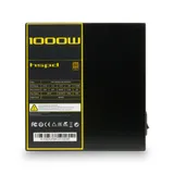 Блок питания/ HSPD, 1000W 80+ Gold (ATX, 2.52, Full modular, 1x24(20+4)pin mesh 550mm, 1xCPU*2 8(4+4)pin 650+150mm, 2xPCIe*2 8(6+2)pin 500+150mm, 2xSATA*3 450+150+150mm, 1xMOLEX4pin*3 450+150+150mm