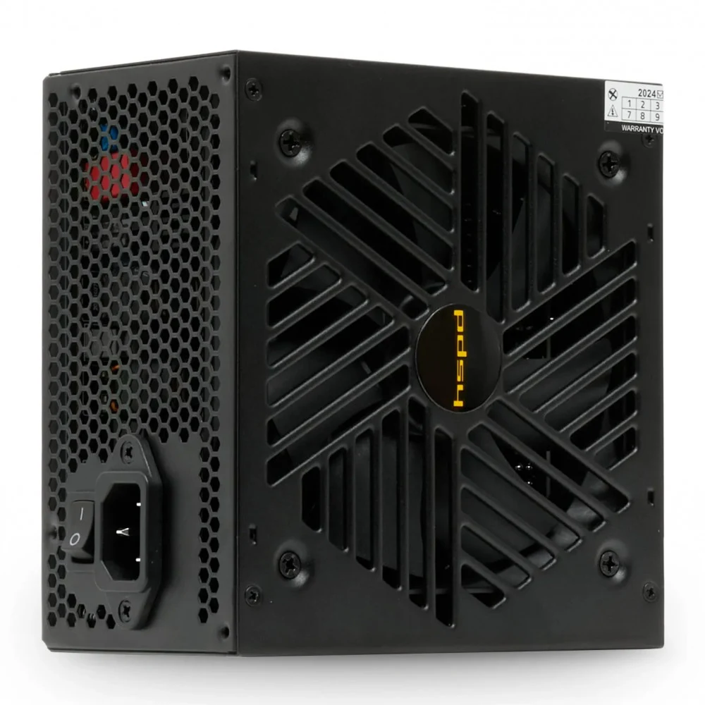 Блок питания/ Power Supply HSPD, 850W 80+ Gold (ATX, 2.52, Full modular, 1x24(20+4)pin mesh 550mm, 1xCPU*2 8(4+4)pin 650+150mm, 2xPCIe*2 8(6+2)pin 500+150mm, 2xSATA*3 450+150+150mm, 1xMOLEX4pin*3 45