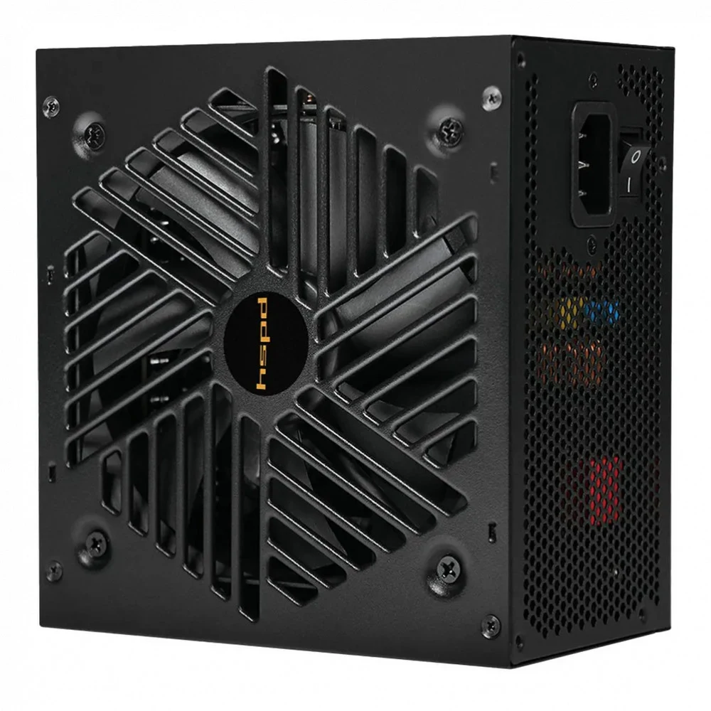 Блок питания/ Power Supply HSPD, 1200W 80+ Gold (ATX, 2.52, Full modular, 1x24(20+4)pin 600mm, 2xCPU 8(4+4)pin 700mm, 2xPCIe*2 8(6+2)pin 600+150mm, 2xSATA*3 500+150+150mm, 1xMOLEX*3 500+150+150mm ,