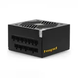 Блок питания/ Power Supply HSPD, 750W 80+ Gold (ATX, 2.52, Full modular, 1x24(20+4)pin 600mm, 2xCPU 8(4+4)pin 700mm, 2xPCIe*2 8(6+2)pin 600+150mm, 2xSATA*3 500+150+150mm, 1xMOLEX*3 500+150+150mm , A
