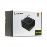 Блок питания/ Power Supply HSPD, 750W 80+ Gold (ATX, 2.52, Full modular, 1x24(20+4)pin 600mm, 2xCPU 8(4+4)pin 700mm, 2xPCIe*2 8(6+2)pin 600+150mm, 2xSATA*3 500+150+150mm, 1xMOLEX*3 500+150+150mm , A