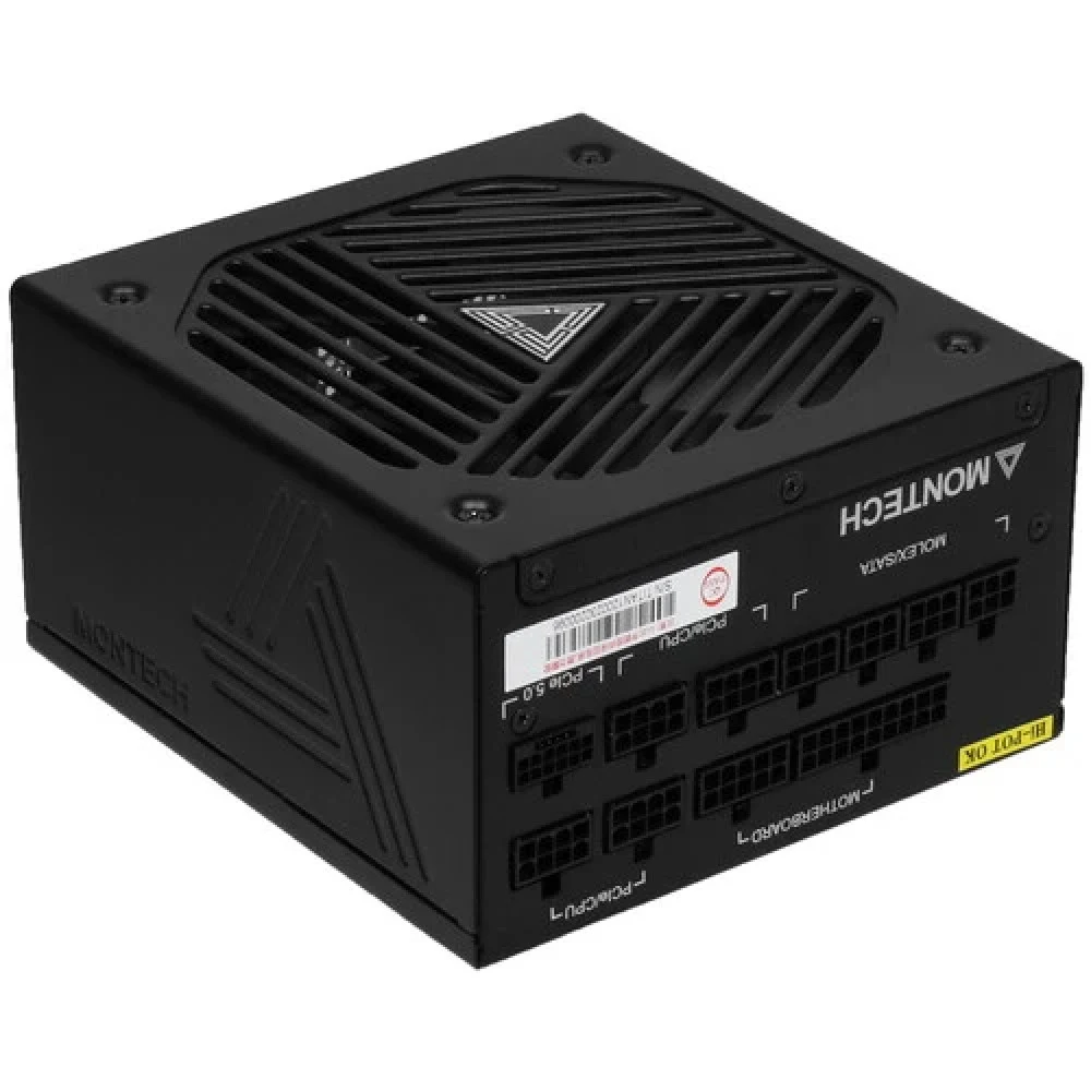 Блок питания Montech ATX 1200W TITAN GOLD Gen.5 80+ gold (20+4pin) APFC 135mm fan 12xSATA Cab Manag RTL