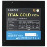 Блок питания Montech ATX 750W TITAN GOLD Gen.5 80+ gold (20+4pin) APFC 135mm fan 12xSATA Cab Manag RTL