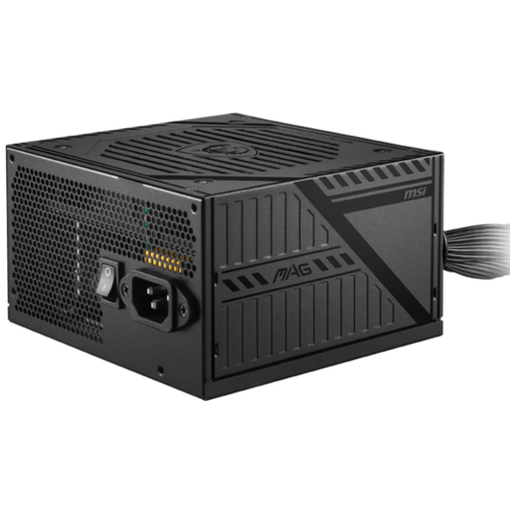 Блок питания MSI 650W, MAG A650BNL, Non Modular, ATX, 80+ BRONZE, КПД >85%, Fan 120mm, Черный