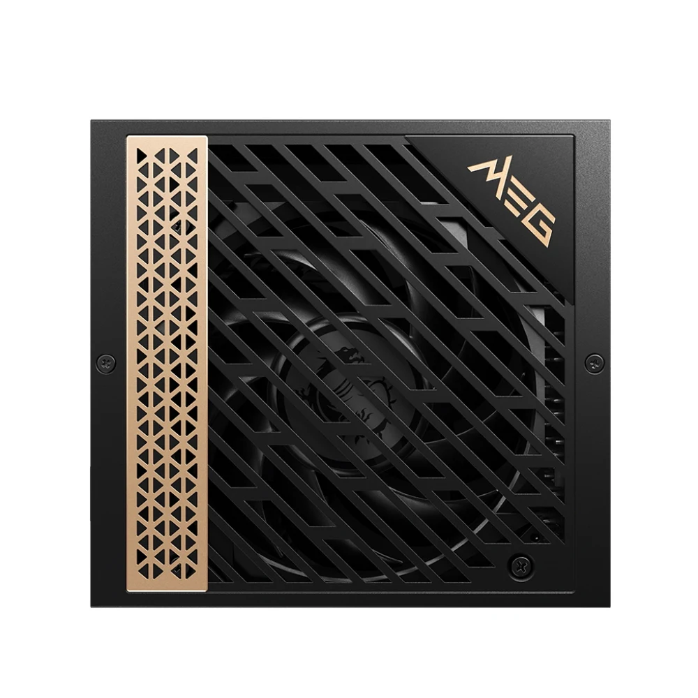 Блок питания ПК/ Power Supply MSI MEG Ai1300P PCIE5, 1300W 80+ Platinum (ATX, 3.1, PCIe 5.1, Full modular, 1x24(20+4)pin, 1xCPU 8(4+4)pin, 8xPCIe*2 8(6+2)pin, 1x12VHPWR, 16xSATA3, 4xMOLEX4pin, Activ
