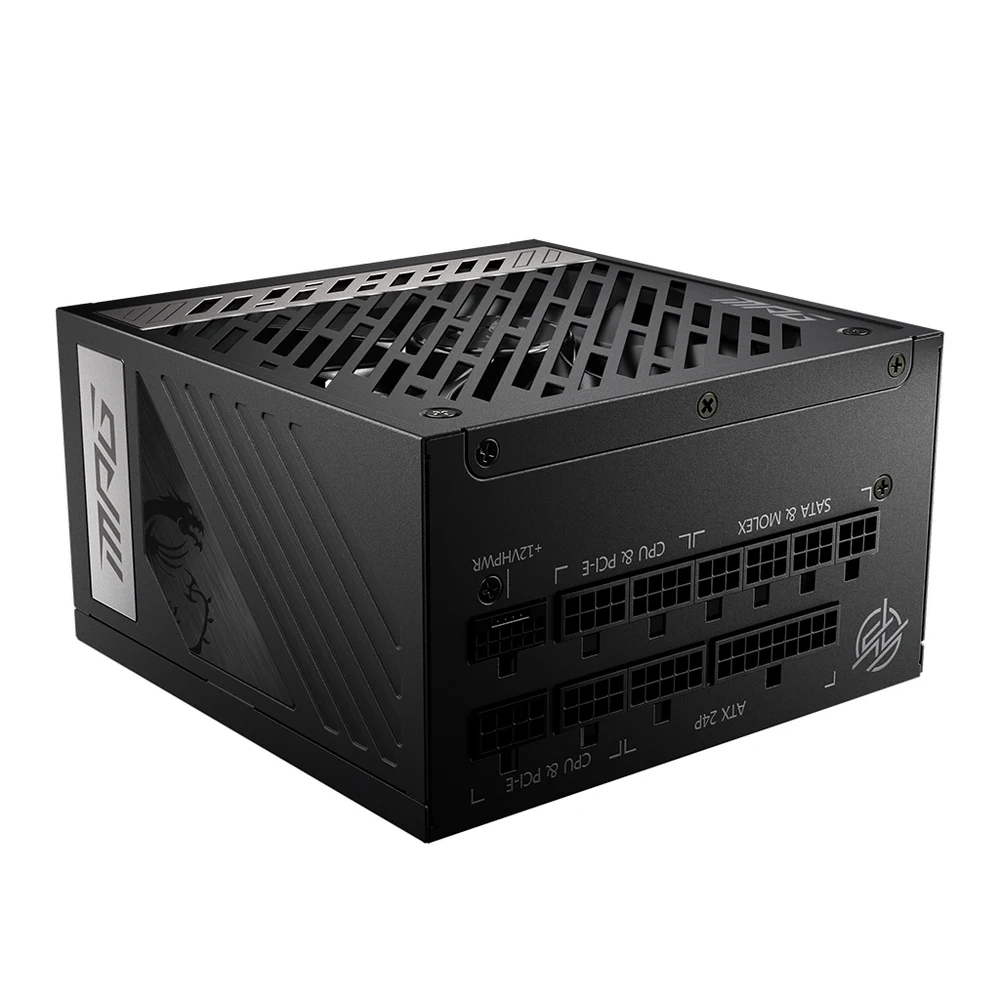 Блок питания MSI MPG A1000G PCIE5 |306-7ZP7C11-CE0| , 1000W, 80+ Gold, полностью модульный, ATX 3.0, PCIE5, RTL